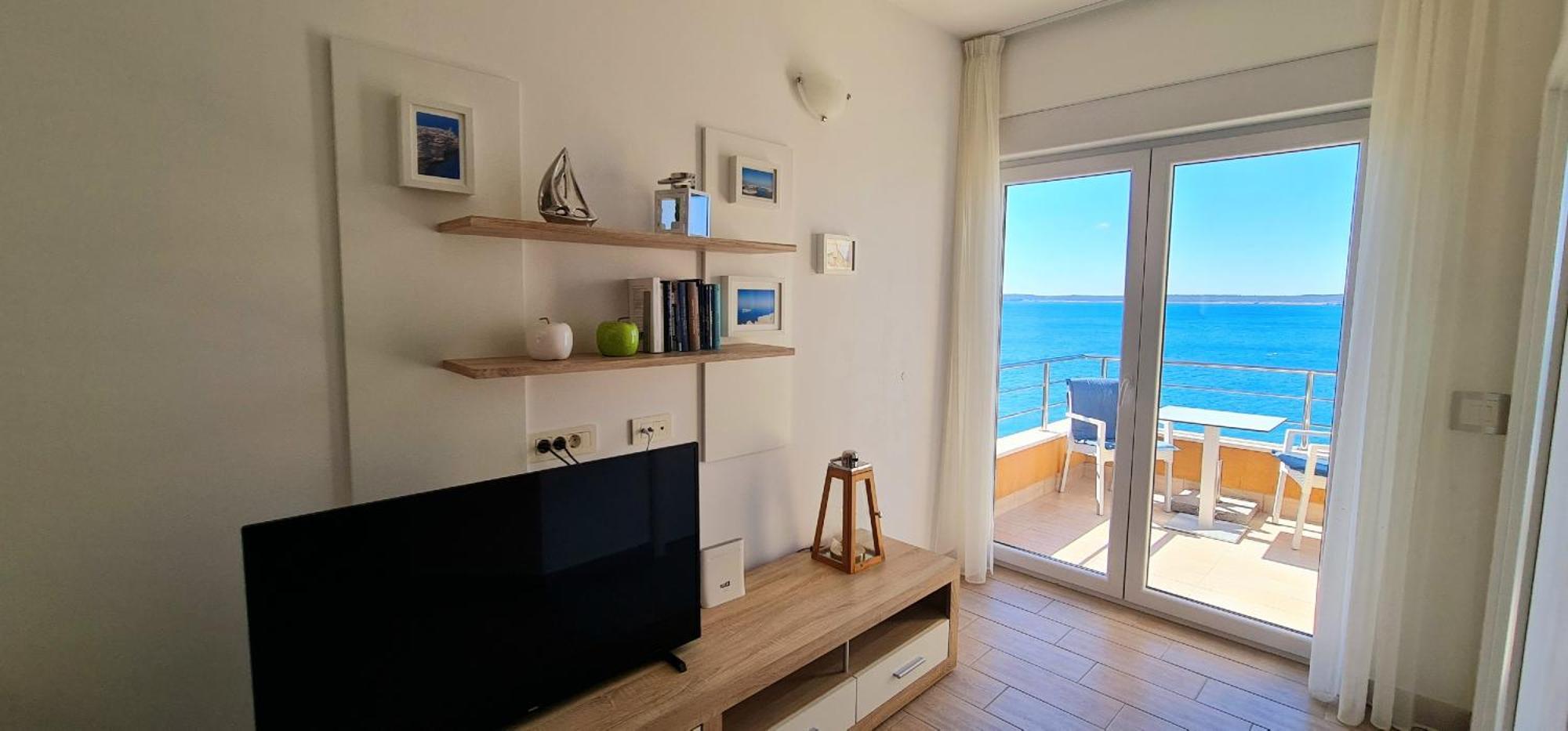 Apartments Nicolas - Beach & Sea 10M Away - Amazing Sea View! Rtina Extérieur photo